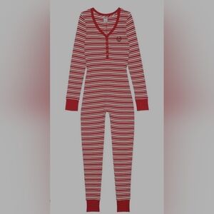 Victoria’s Secret Pink Large Thermal One Pc Pajama - NWT